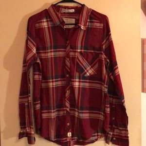 Abercrombie & Fitch Tops - Abercrombie flannel never worn. Abercrombie & Fitch Tops - Abercrombie flannel never worn.